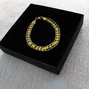 Gold Heart Bracelet